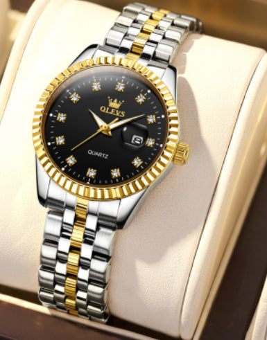 520 Valentine's Day Couple's Watch Fashion Waterproof Quartz Watch