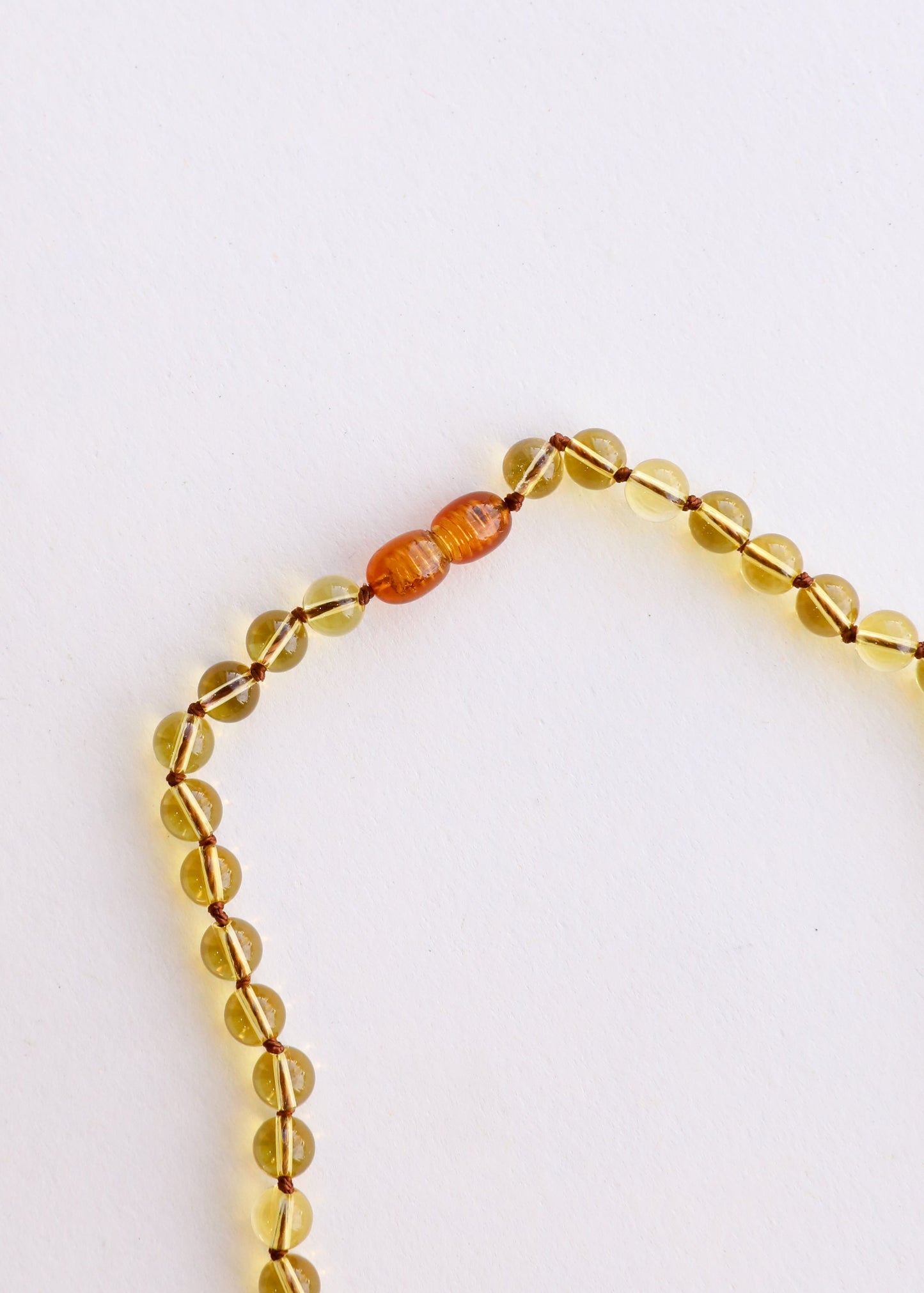 Pierre précieuse pure + Citrine || Bracelet de cheville ou bracelet
