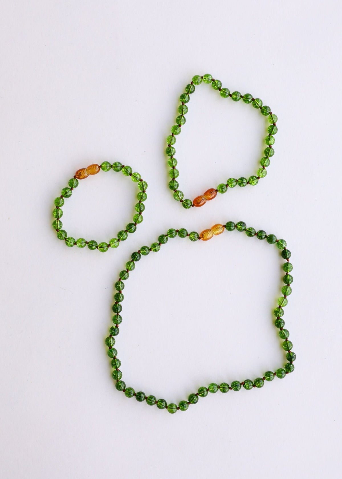 Gemme pure + Péridot || Collier