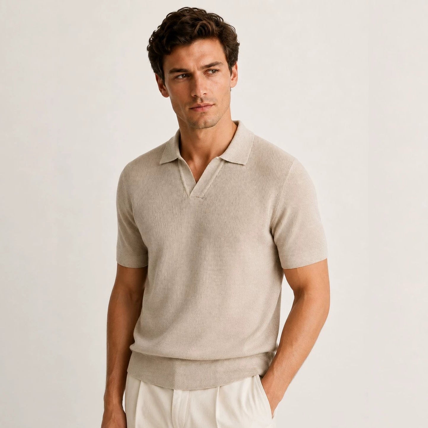 Italian Old Money Casual Breathable Mens