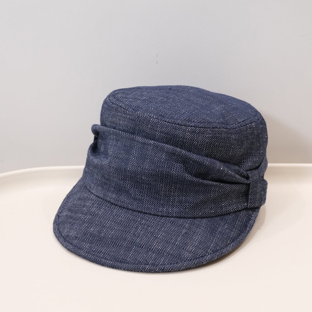 Old Money Style Retro Ruffled Flat Top Bowler Hat - A Stylish Casual Versatile Hat That Makes Your Face Look Smaller And More Artistic. Perfect For A Painter