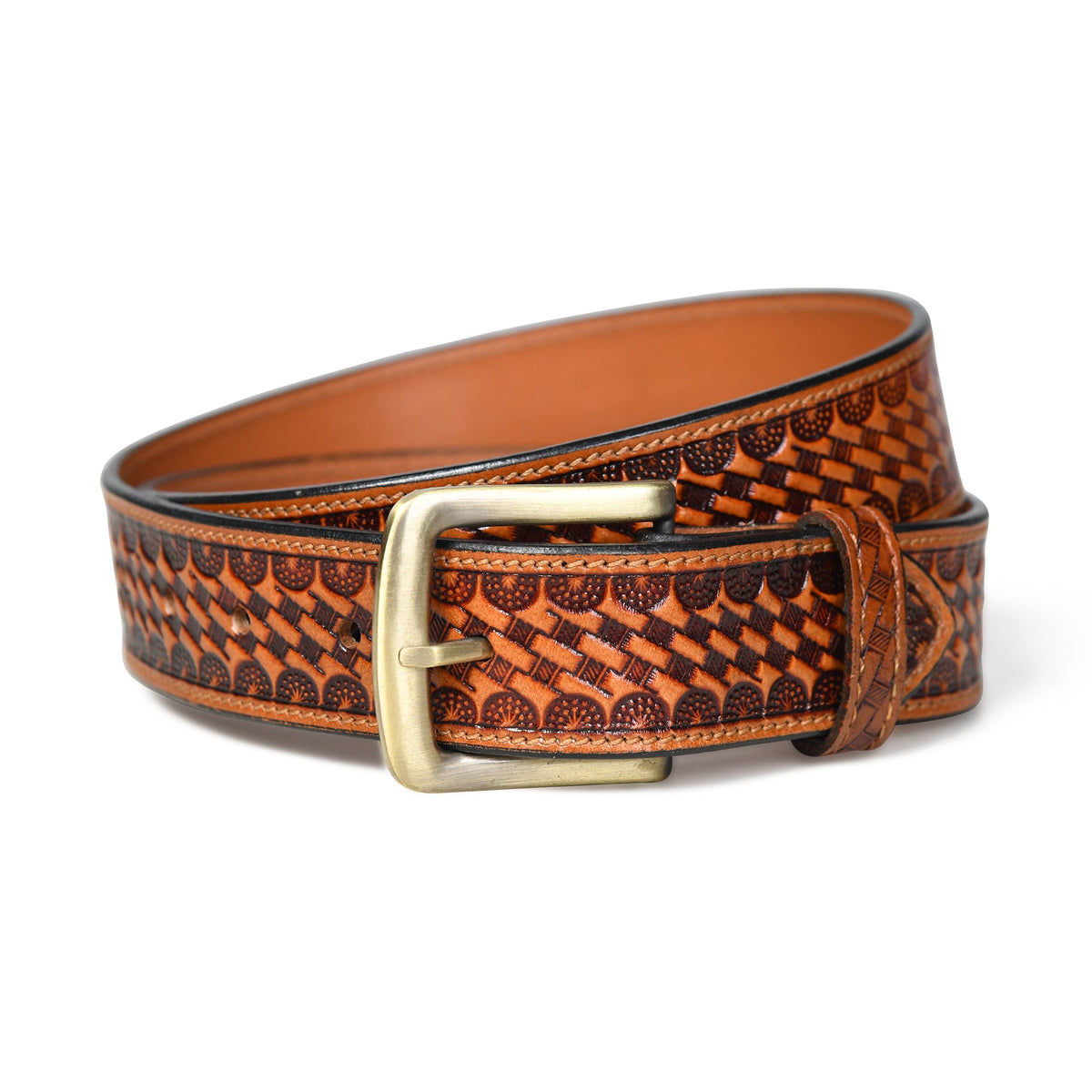 Ceinture en cuir Western moderne