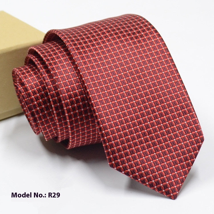 Fashion Exquisite Jacquard Tie Wedding Groom