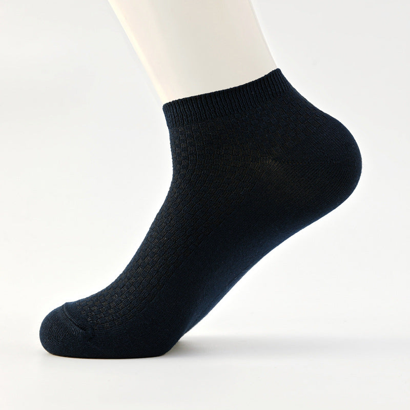 Casual Soft And Breathable Black Long Socksversatile For All Seasons