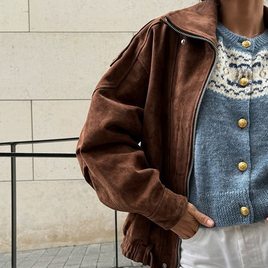 Women's Casual Zip Up Jacket