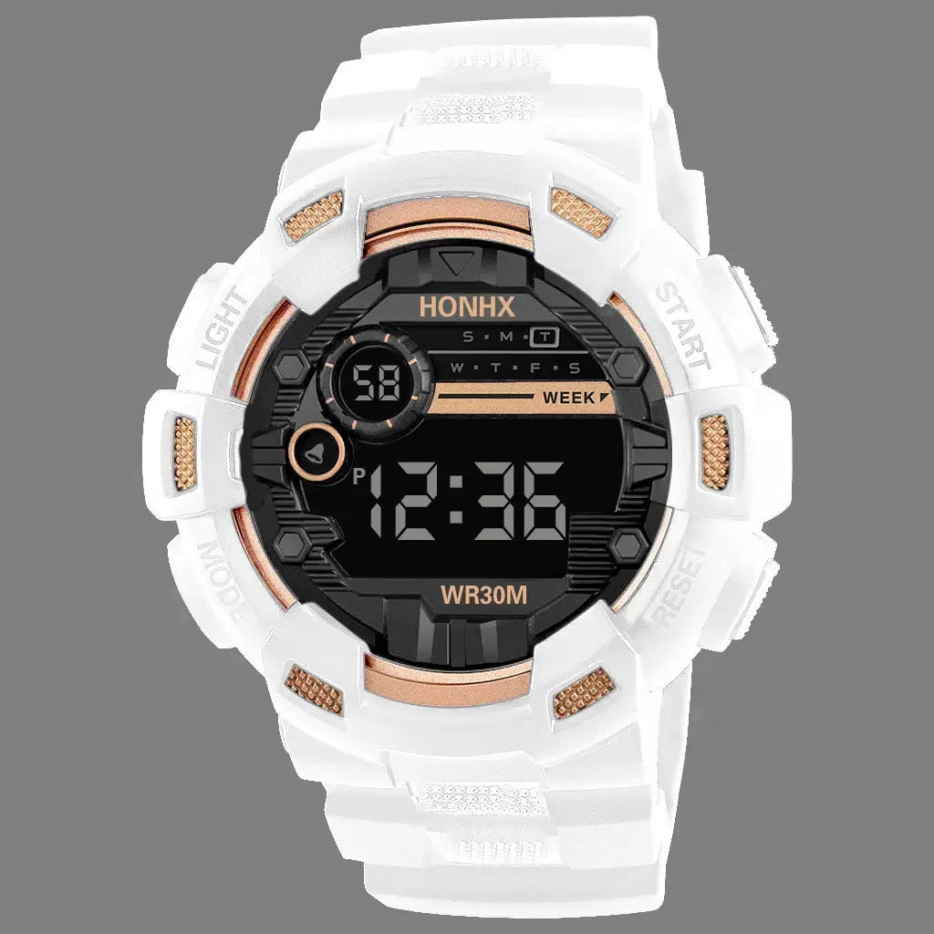 Mens Multi-Function, Water-Resistant Luminous Sports Electronic Watch