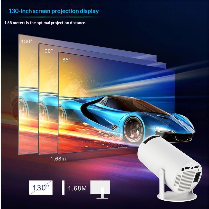 HY300 Mini Smart Home Projector