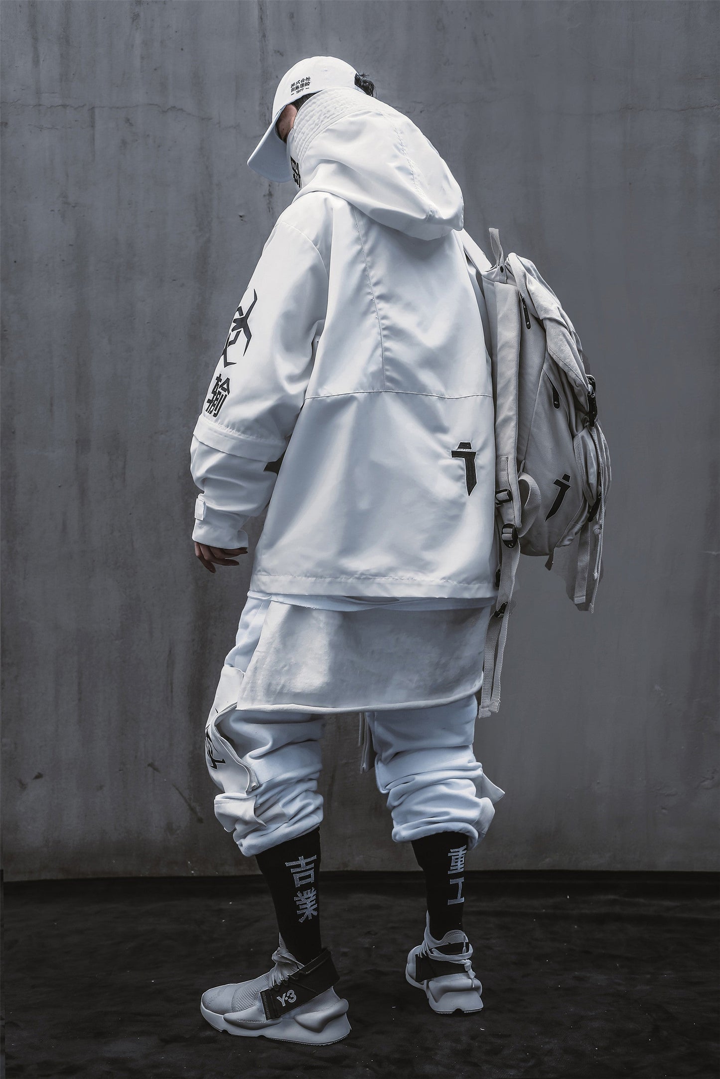HiJ7 White Atom Bomb Jacket