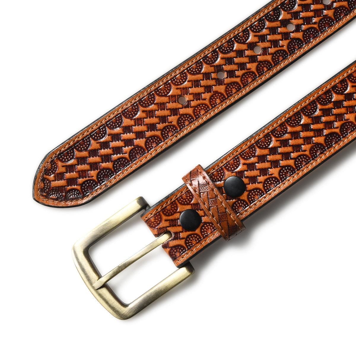 Ceinture en cuir Western moderne