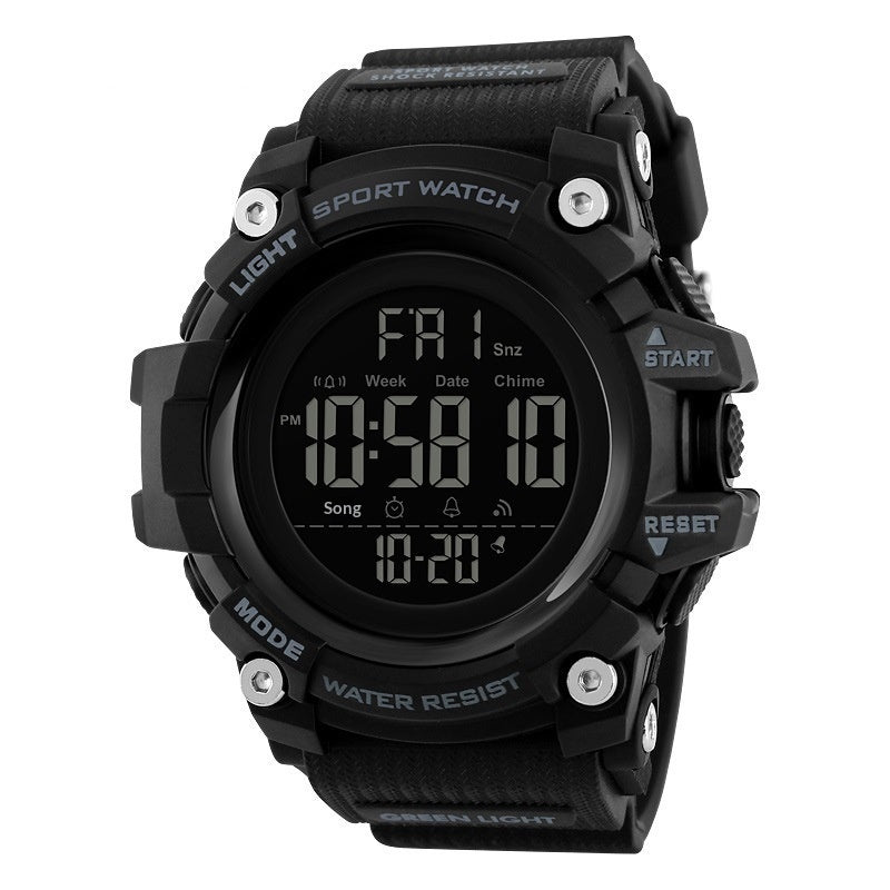 Mens Outdoor Sports Electronic Watch With Multi-Function