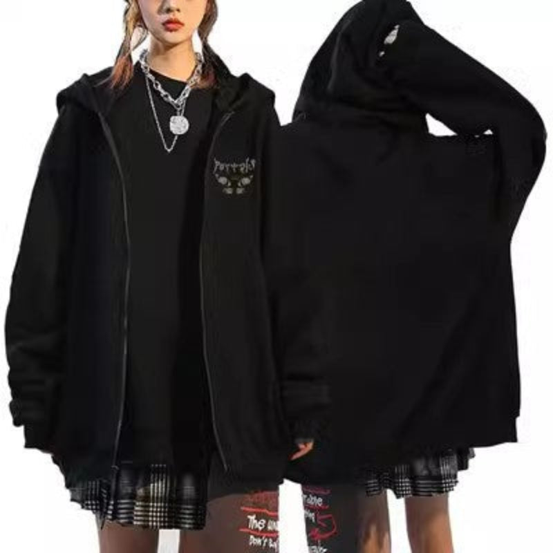 Women’s Zipper Sweater Jacket Casual Knit Outerwear