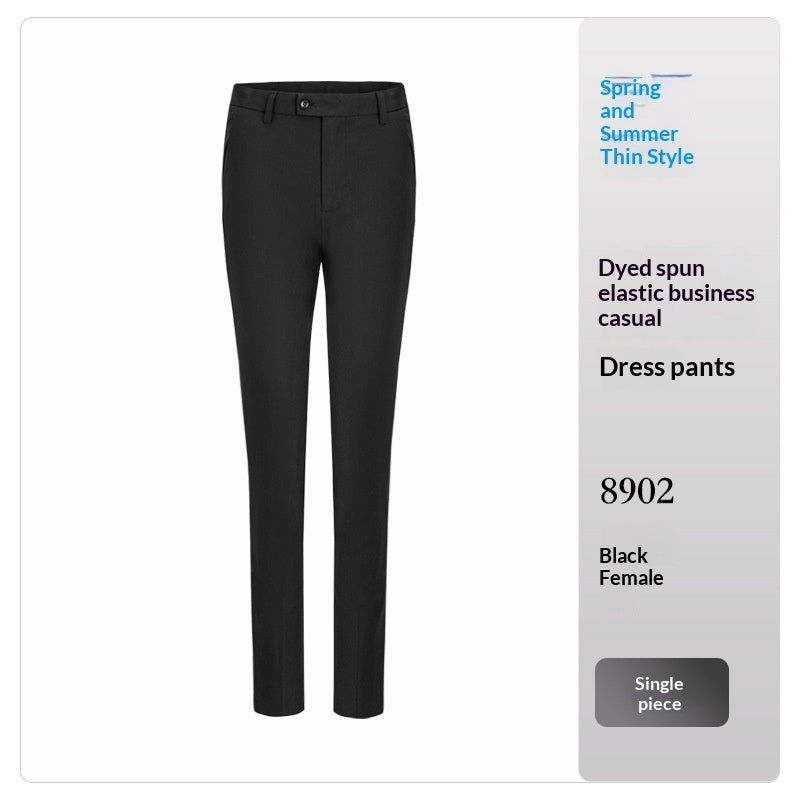 High-waisted Tailored Draping Formal Trousers That Flatter