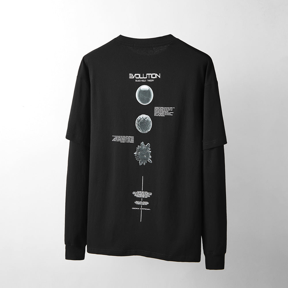 CRO778 Tee-shirt manches longues Tech Evolution