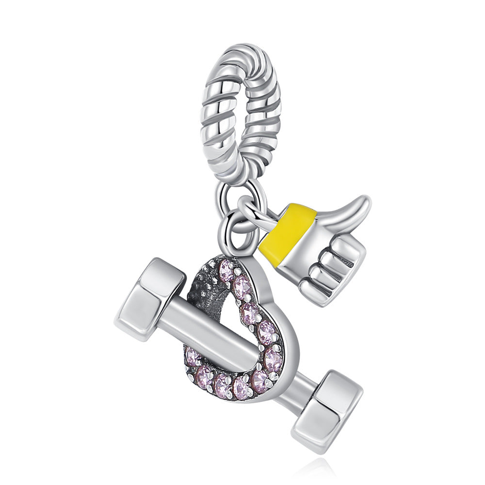 Travel Sketching Sports Soccer Bracelet Pendant Accessory