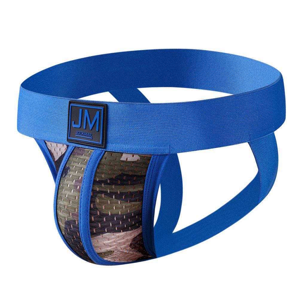 Mens Camo Mesh Thong Underwear