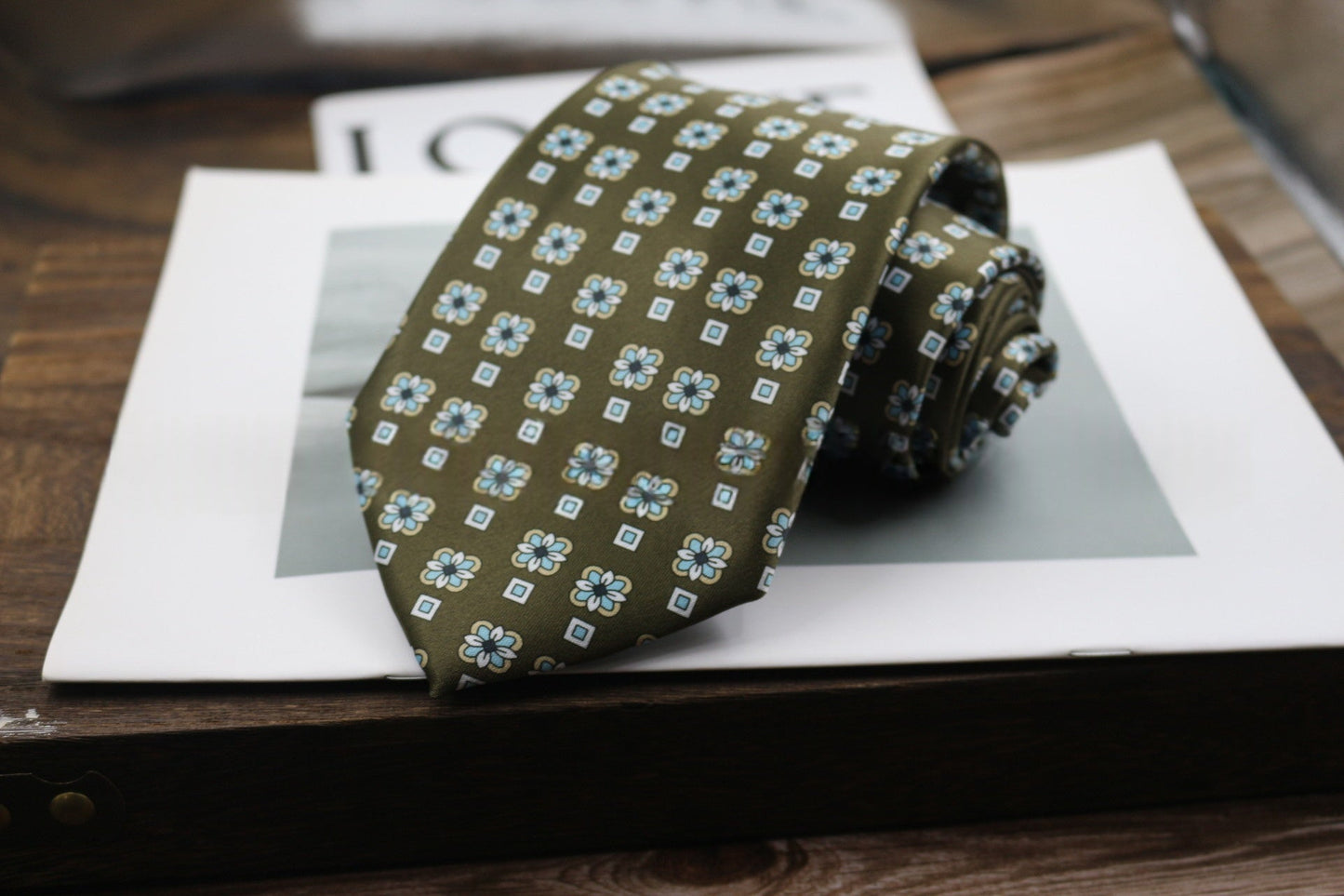 9cm Business Formal Wide-width Tie, Mens Vintage Style