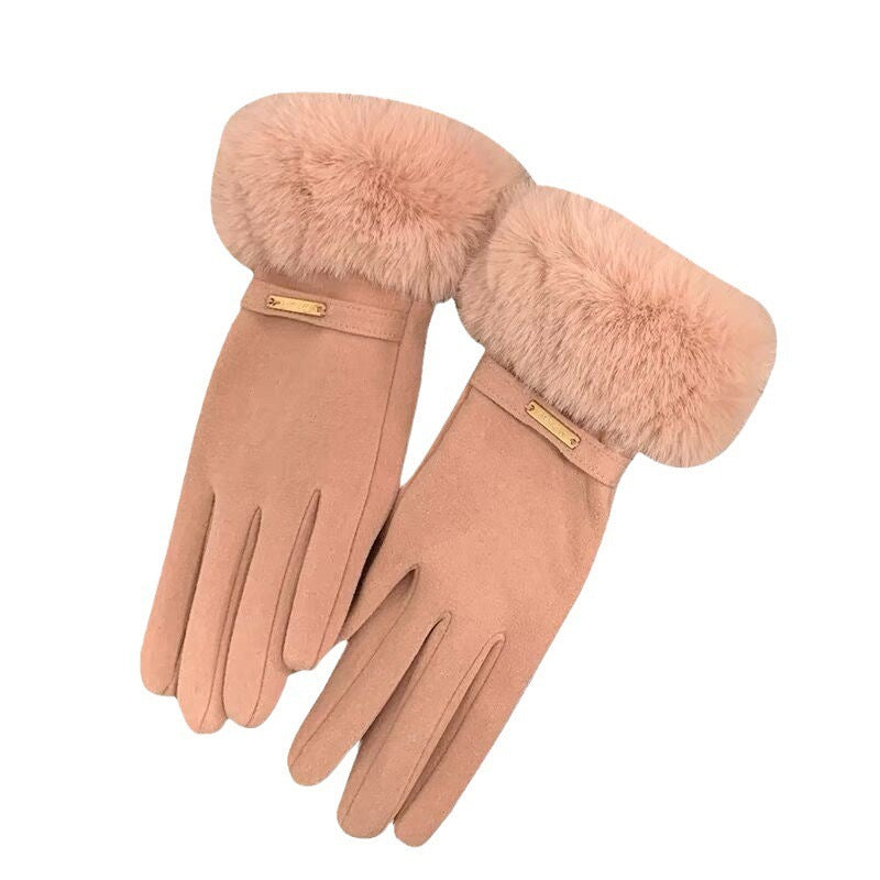 Winter Touch Screen Fleece-Lined Gloves