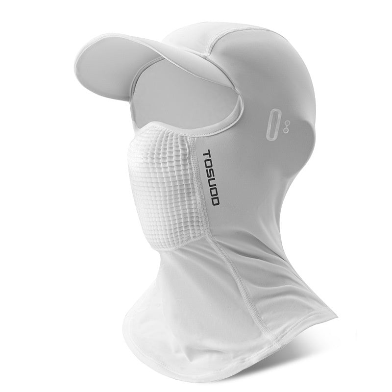 Ice Silk Sun-proof Headgear Men's Scarf Outdoor Cycling Mask