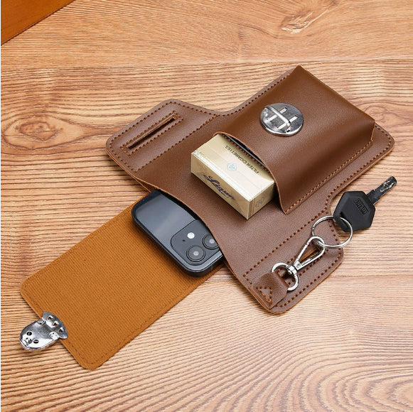 Men's Waist Bags Are Ideal For Office Workers To Store Cigarette Cases And Hang Keys