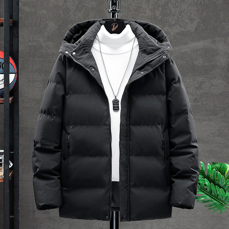 Plus-size Down Puffer Jacket With Extra Padding For Maximum Warmth