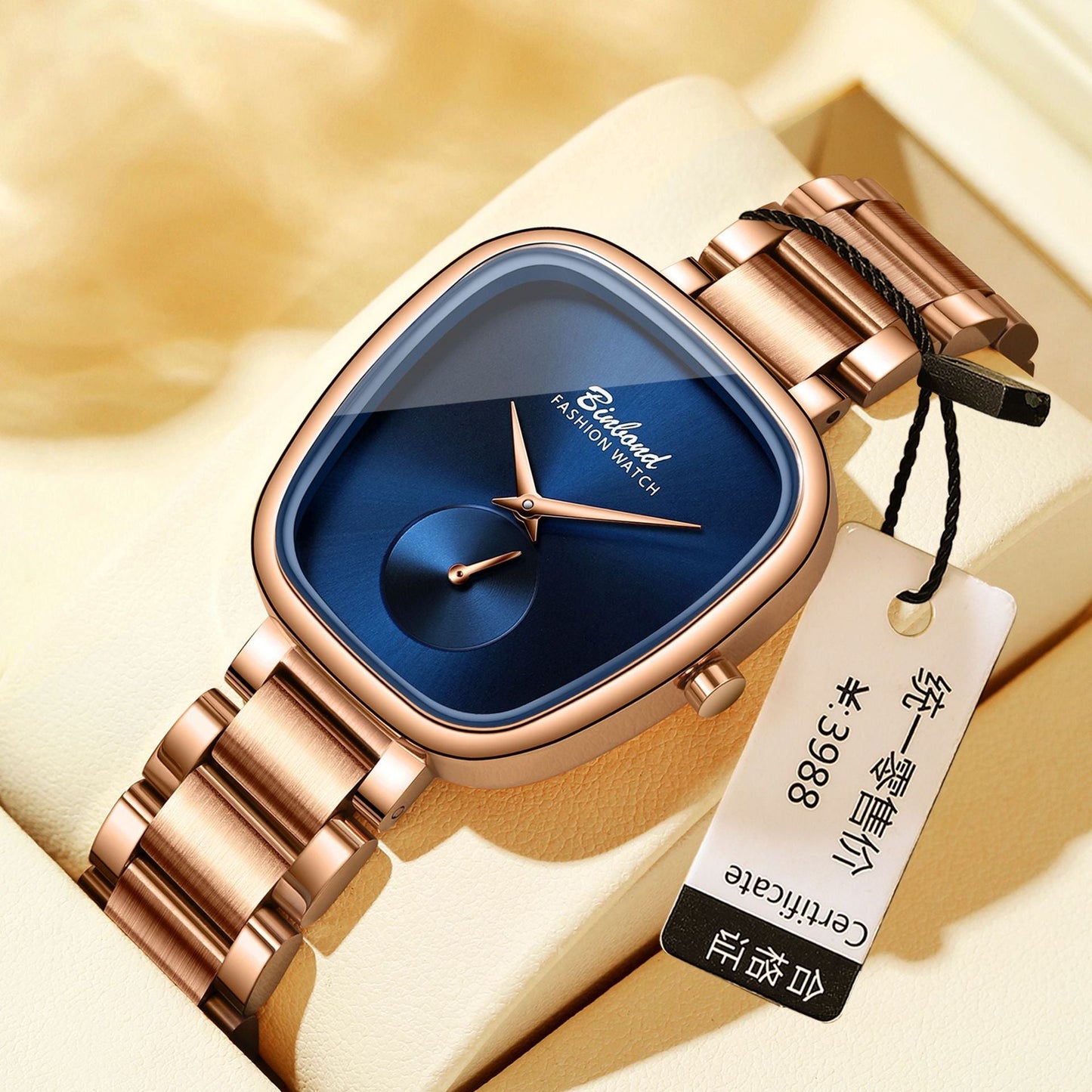 Women's Waterproof Stainless Steel Quartz Watch