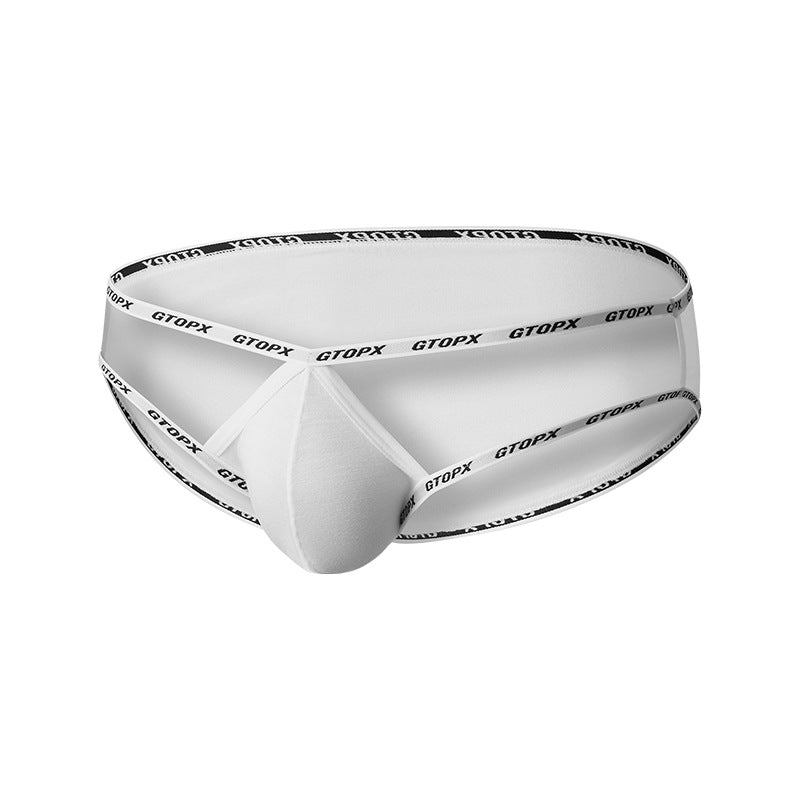 GTOPX MAN Mens Slim Waistband Low-Rise Sexy U-Convex Thong