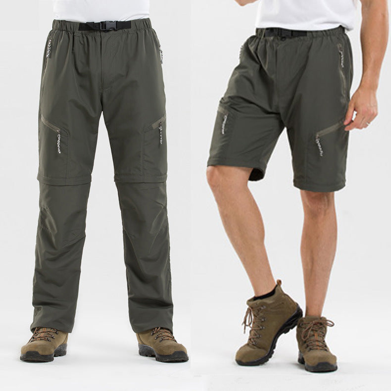 Outdoor Detachable Quick-dry Mountaineering Pants
