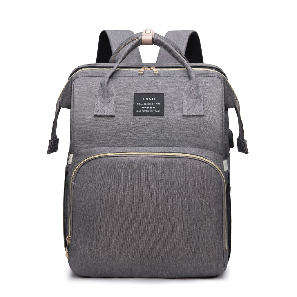Multifunctional Folding Crib Large Capacity Backpack