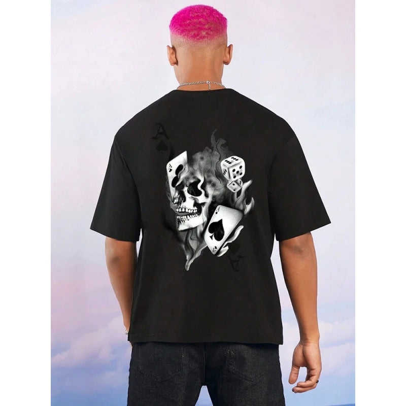 Summer Outdoor Casual Men's T-shirt Seaside Surf