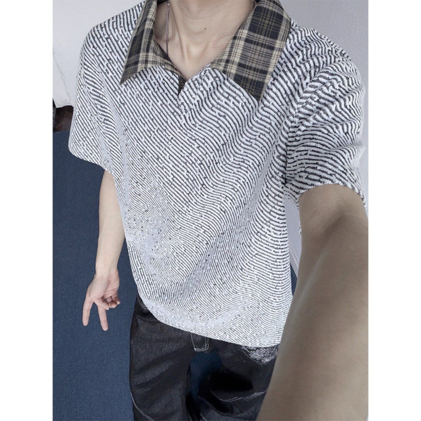Stylish Loose-fit Casual Breathable Half-sleeve T-shirt