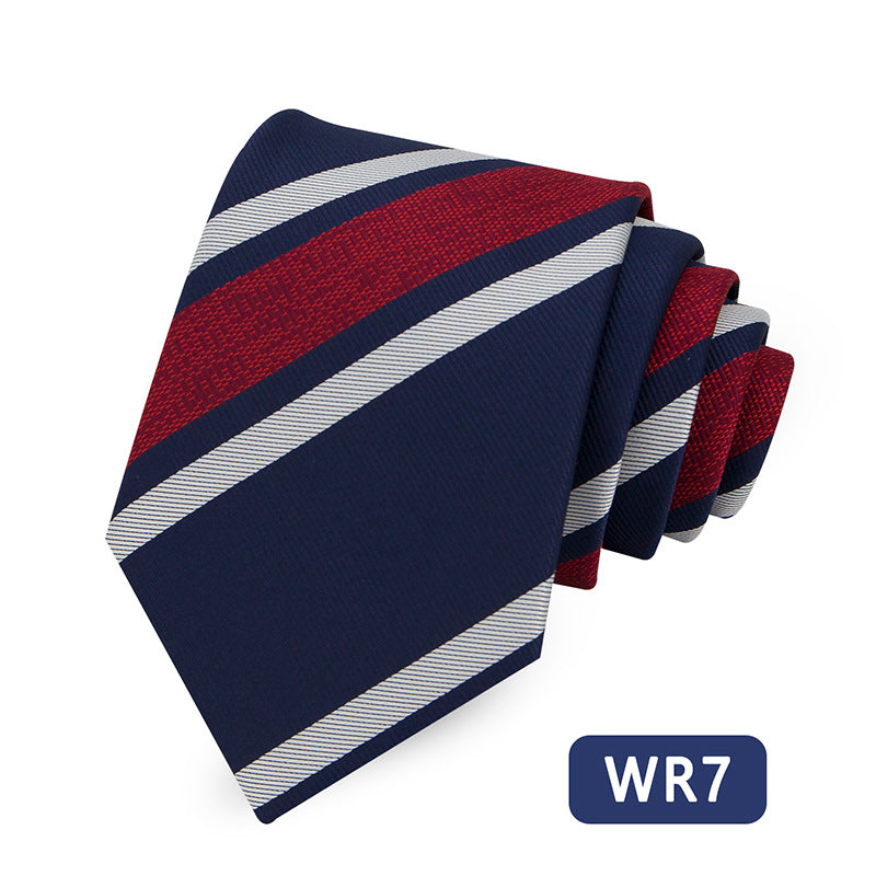 Men's Fashionable Casual Business Formal Striped Tie