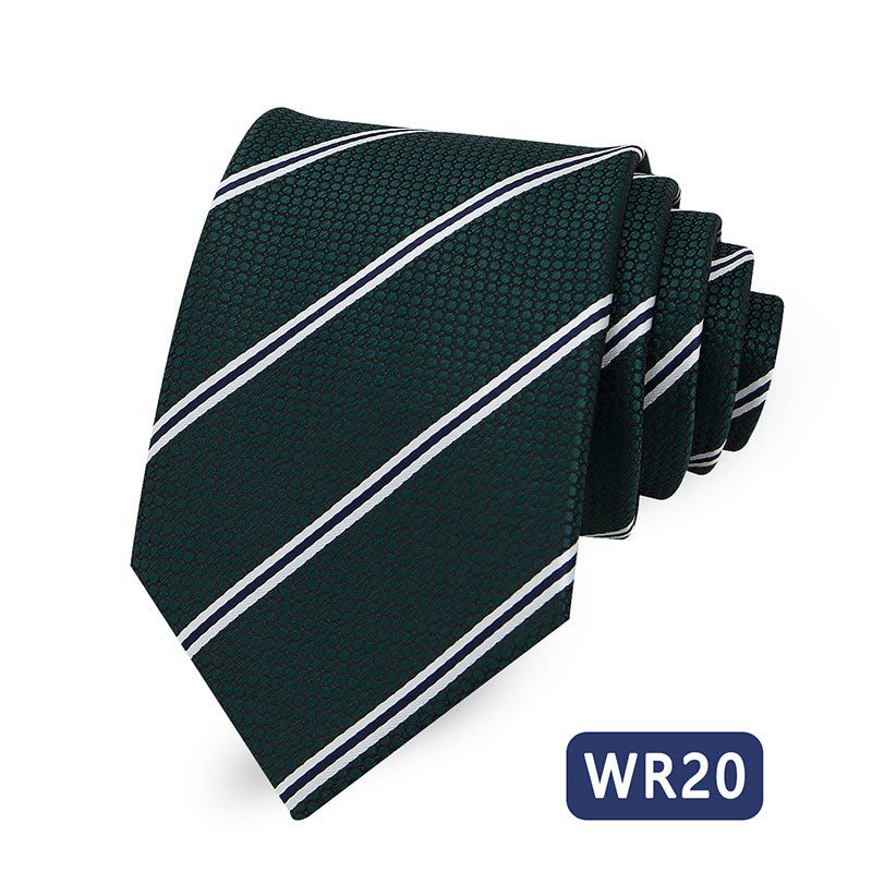 Men's Fashionable Casual Business Formal Striped Tie