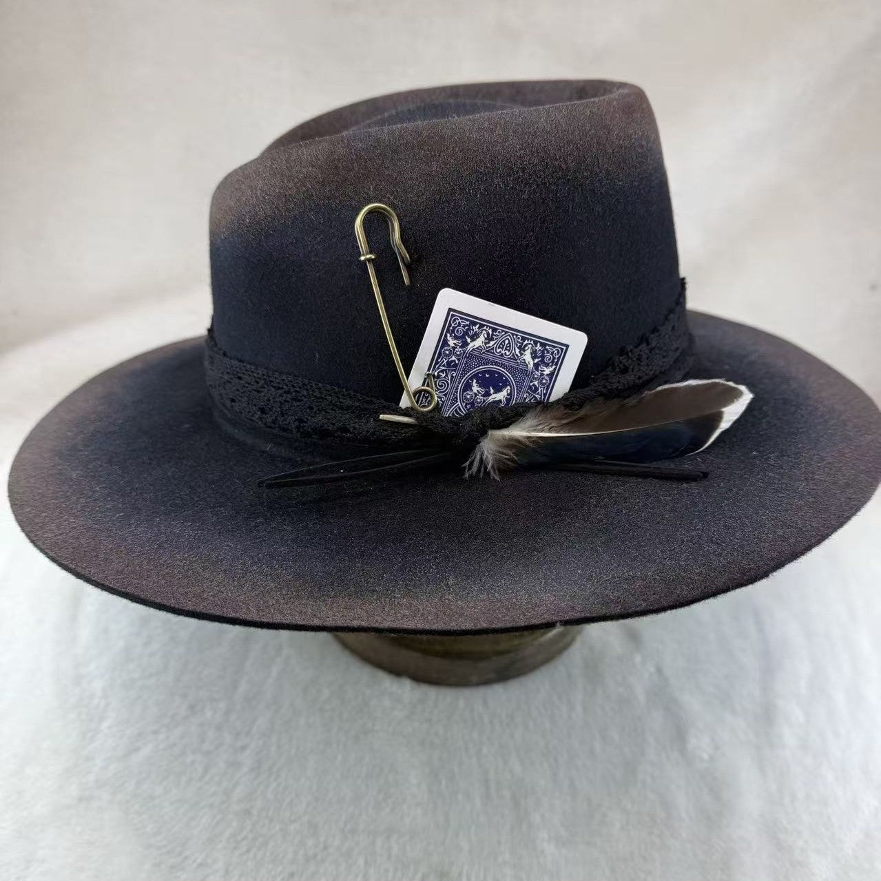 New Autumn Winter Stylish Woolen Vintage Mens Top Hat