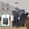 Front Open Cover Multifunctional Trolley Case