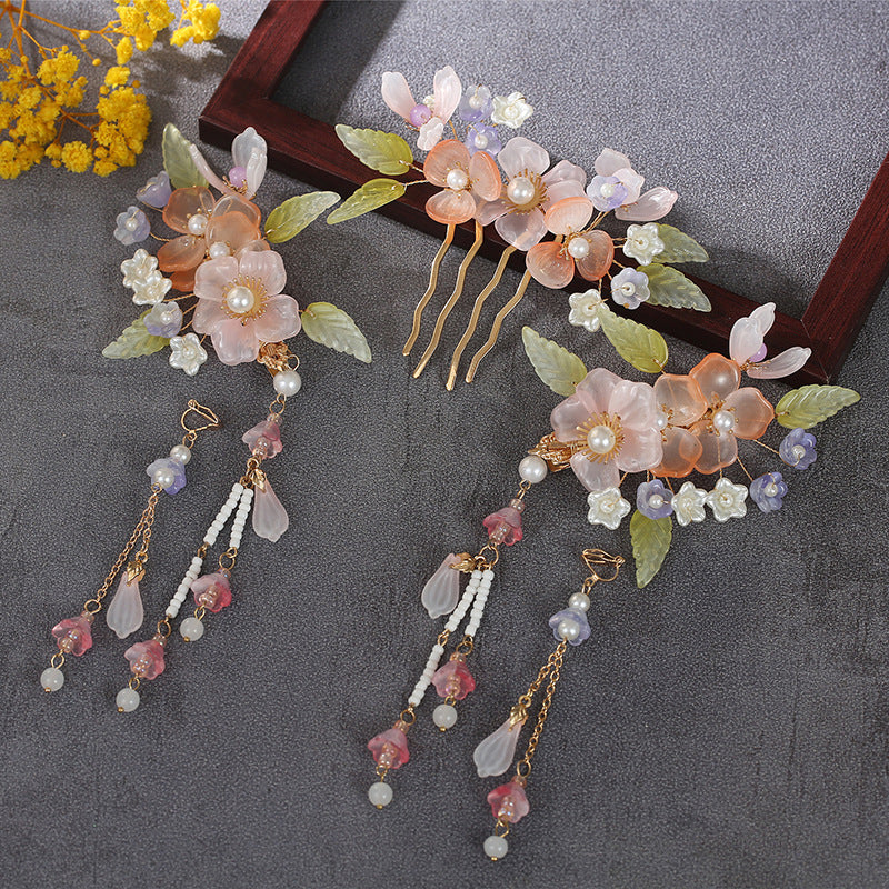 Tassel Full Set Antique Hair Clasp Chinese Style Classical Simplicity Hair Accessories