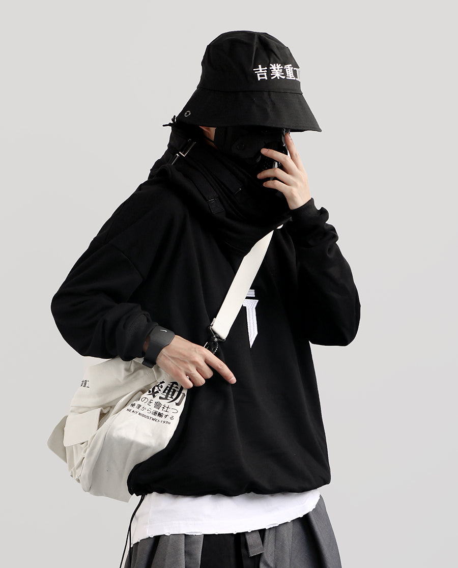 Sweat à capuche HiH6 Black I-Tech
