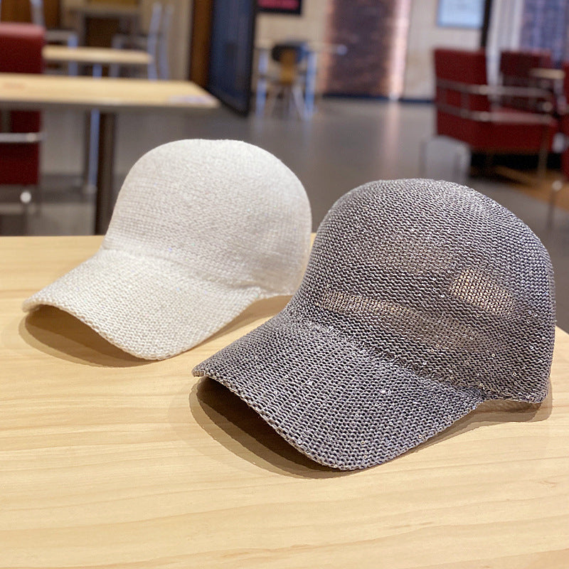 Korean Style Casual Hollow Baseball Hat