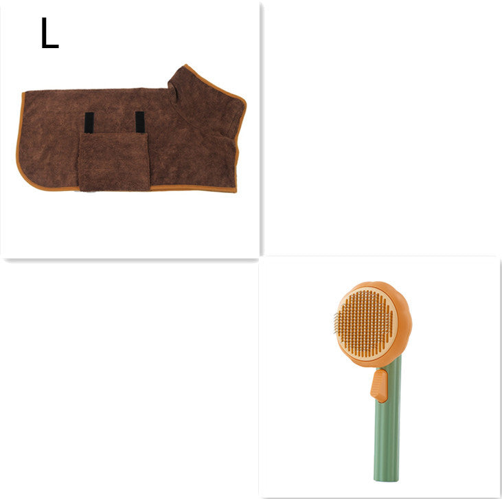 Pet Cat Self-Cleaning Steel Wire Brush
