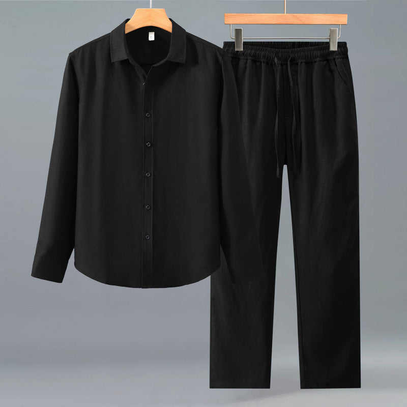 High-end Quality Tencel-linen Casual Mens Suit
