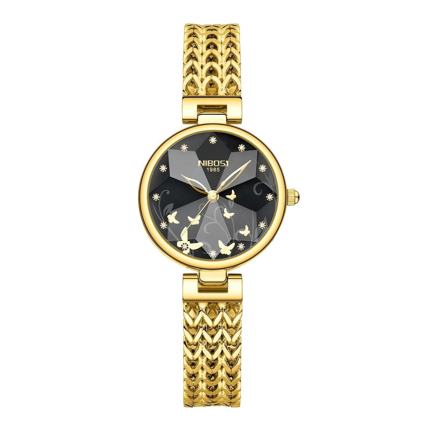 New Stylish Niche Womens Waterproof Watch With A Steel Band