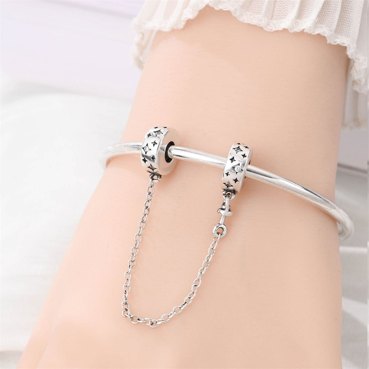 Sunny-Rainy Weather Sun-Moon-Stars Bracelet Beaded Pendant Accessories