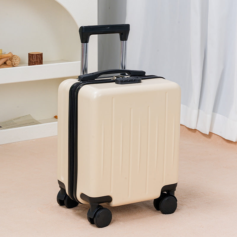 Board-Ready Mini Rolling Travel Suitcase