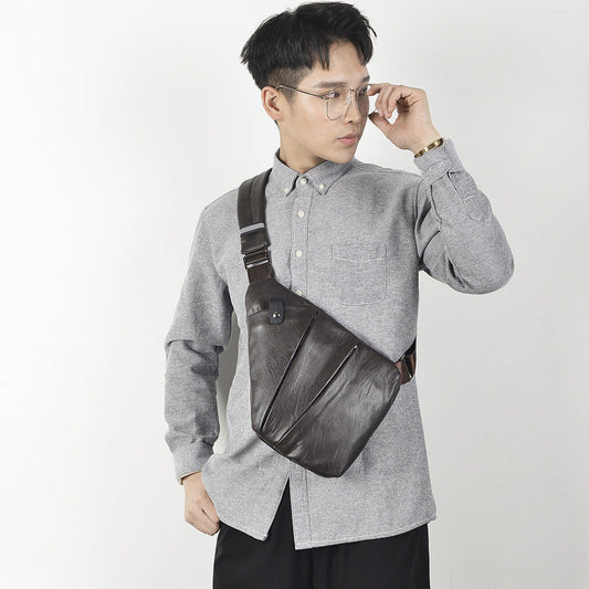 New Trendy Men's Anti-theft Chest Sports Bag