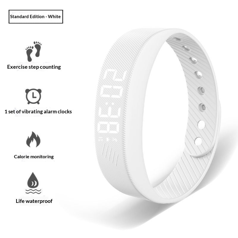Alarm Watch For Male Students Simple Style Sporty Multi-function