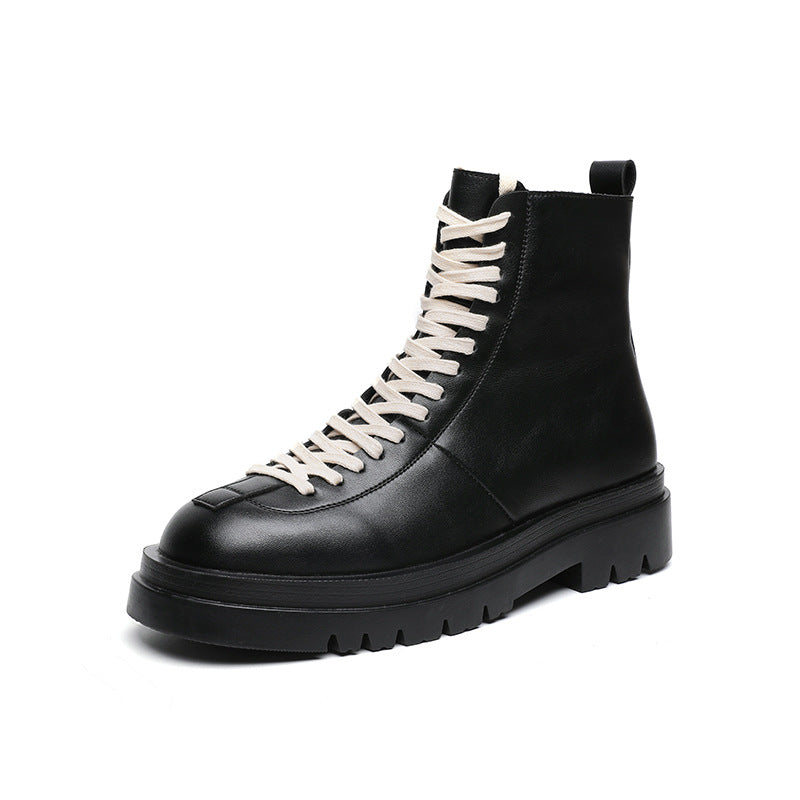 High-top British-style Instagram-trendy Shoes