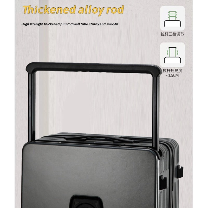 New Fashionable 16 Inch Luggage Case With TSA Customs Lock, 360 Universal Wheel Pull Rod Box, Luggage Universal Wheel Password Box