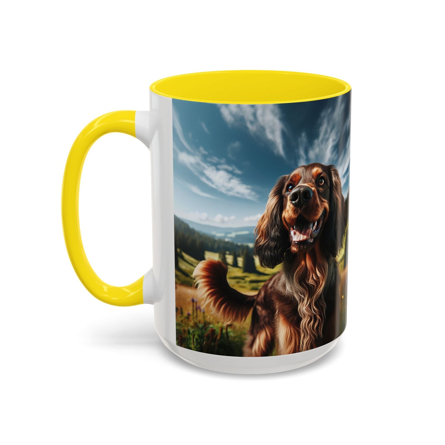 Keramiktasse mit Hunderassen-Motiv – 11 oz & 15 oz