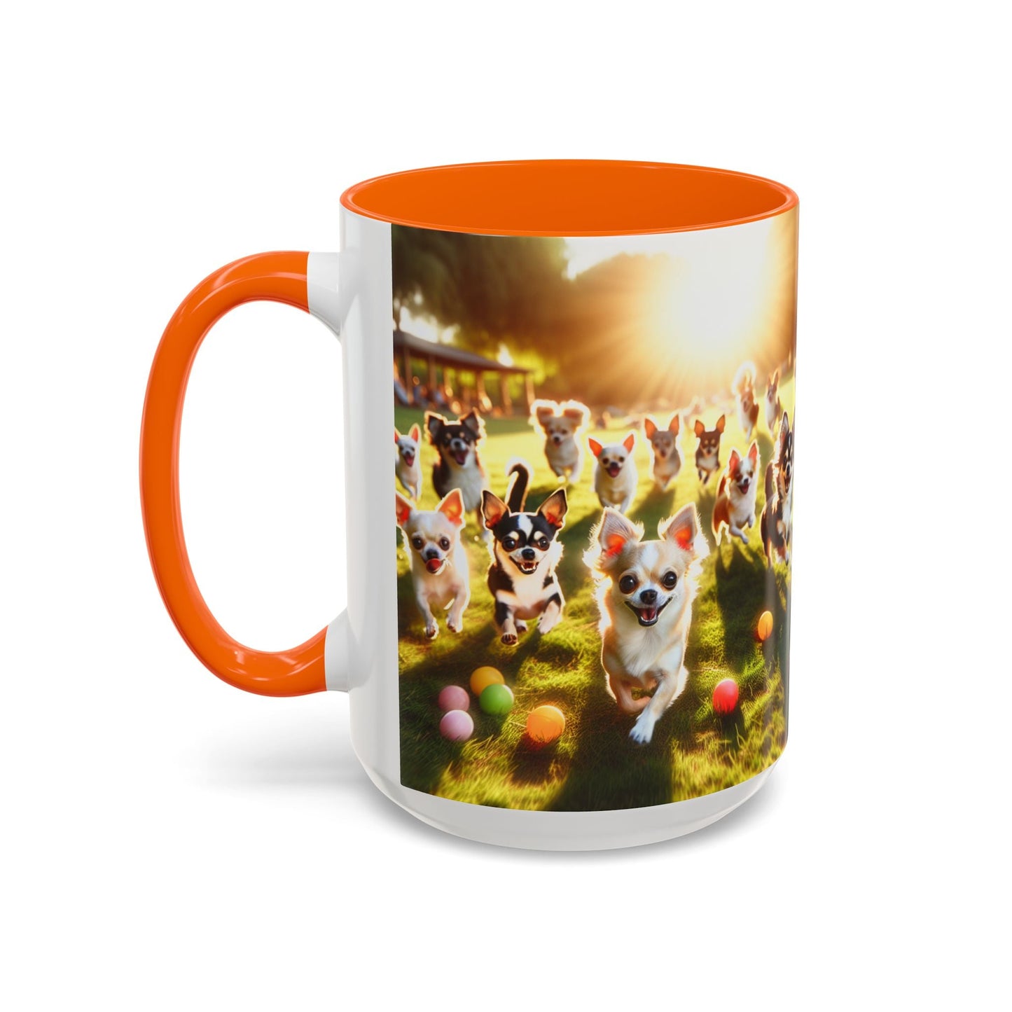Keramiktasse mit Hunderassen-Motiv – 11 oz & 15 oz