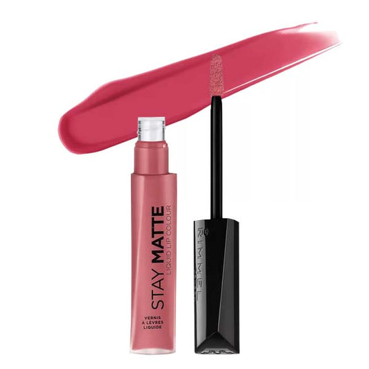 RIMMEL LONDON Rouge à Lèvres Liquide Mat Stay Matte - Pink Bliss