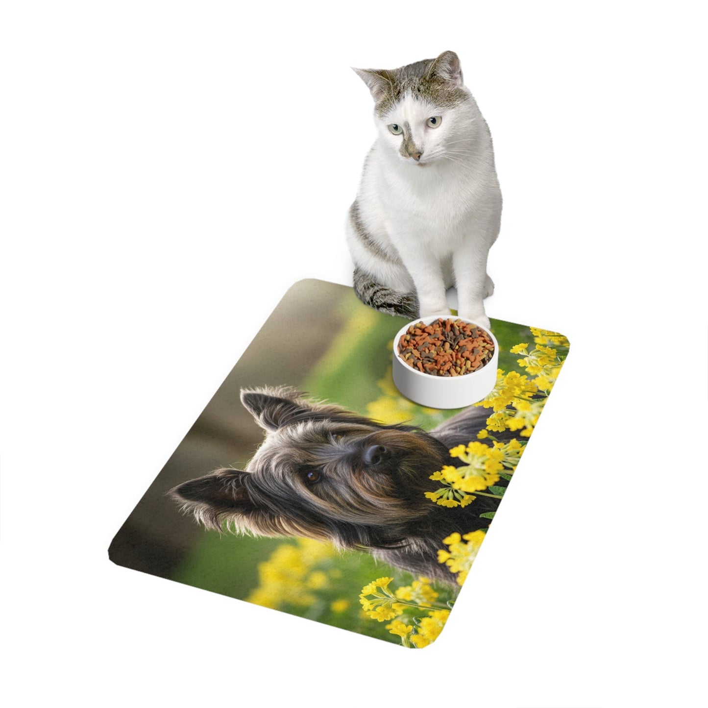 Non-Slip Pet Food Mat – Waterproof Feeding Mat for Dogs